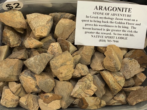 Aragonite rough Aragonite rough